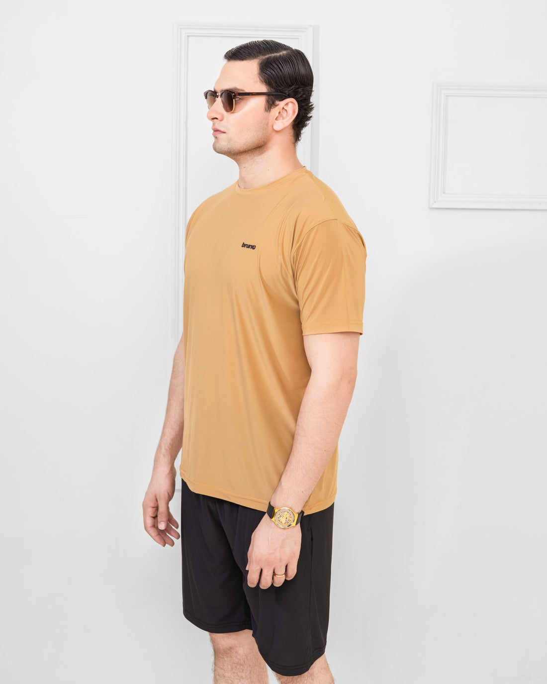 Imported StretchFit T-Shirt – Mustard
