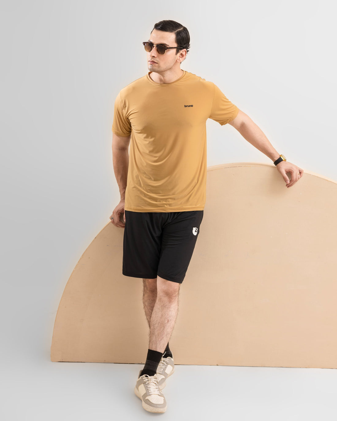 Imported StretchFit T-Shirt – Mustard