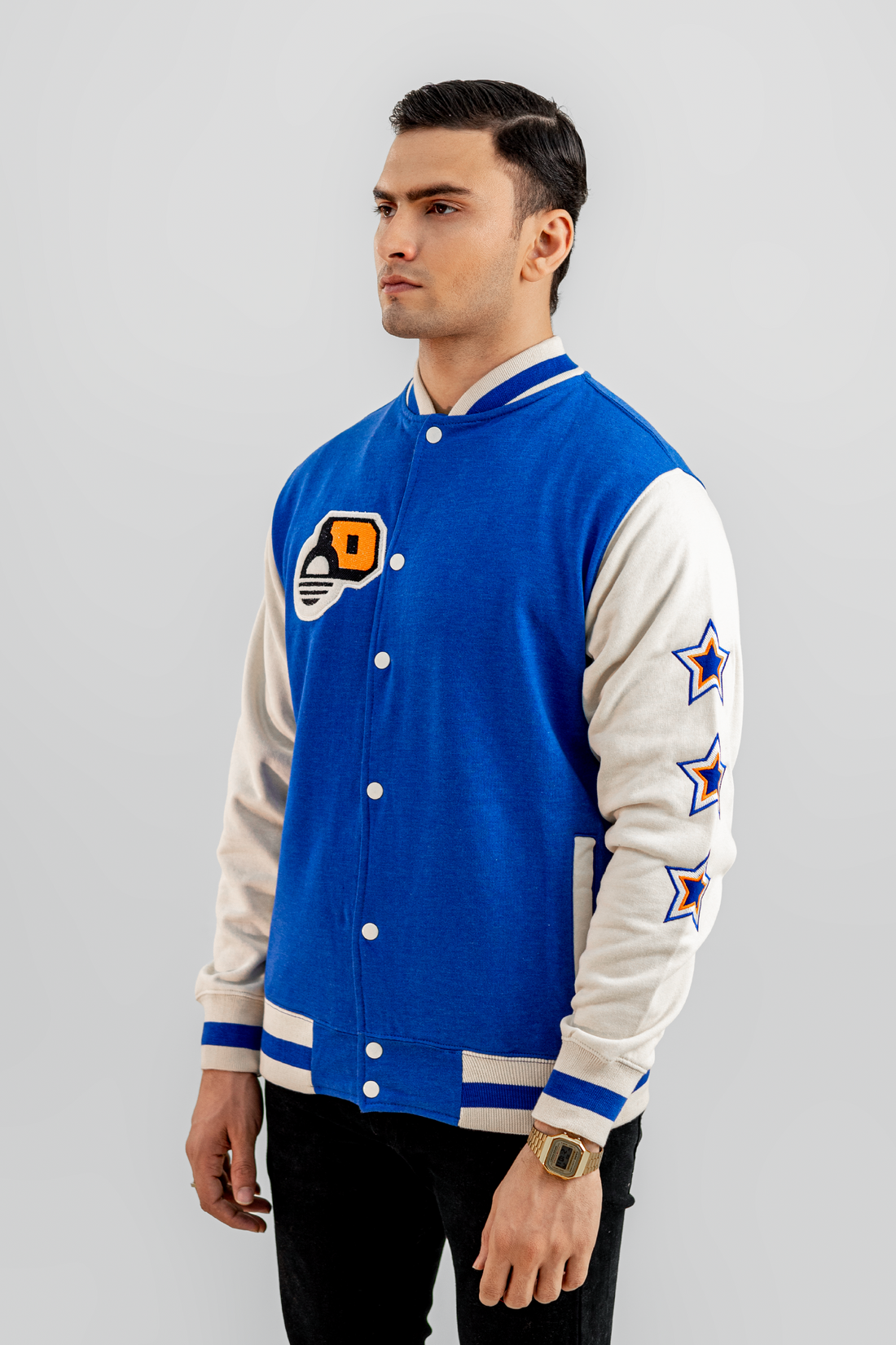 Exclusive Blue Varsity Jacket