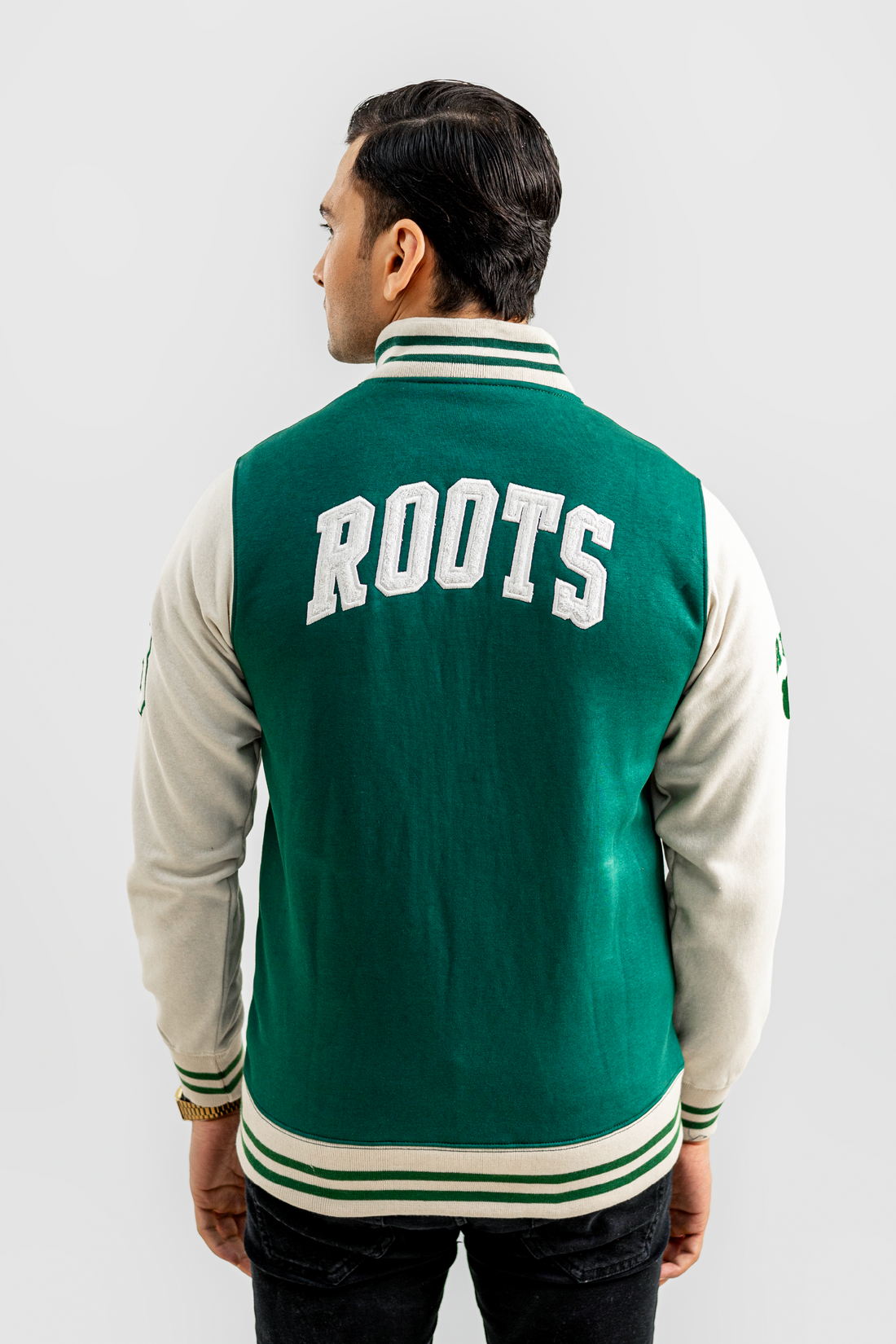 Exclusive Green Varsity Jacket