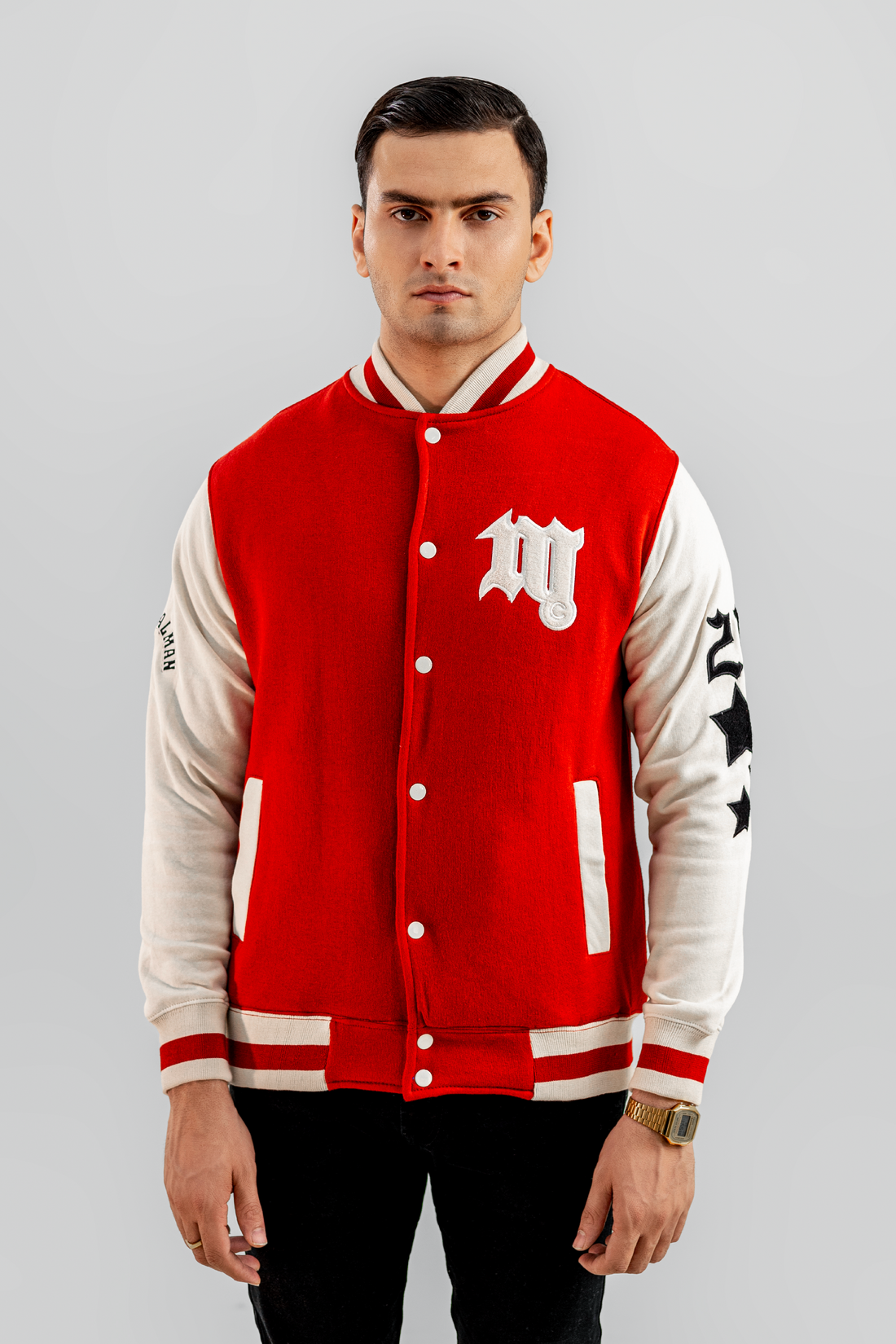 Exclusive Red Varsity Jacket